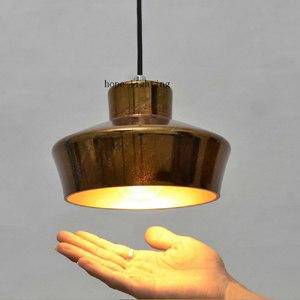 Suspension design LED style cuivre (plusieurs formes) - vue 7 sur 9