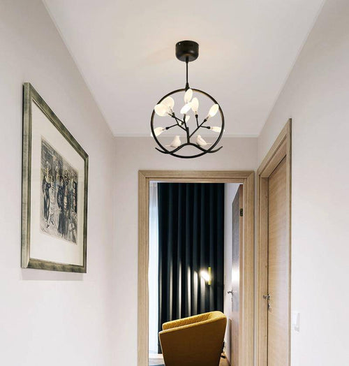 Lustre design à LED doré luciole Firefly - vue 3 sur 7