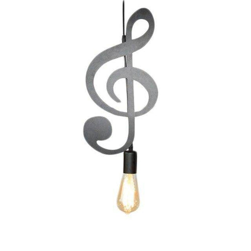 Suspension LED en forme de notes de musiques Notes - vue 8 sur 8