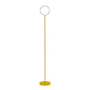 Lampadaire design LED fin doré