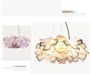 Suspension design de couleur en acrylique Clizia