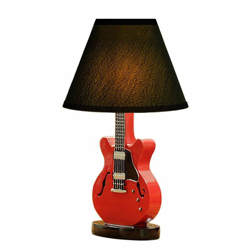 Lampe de table guitare avec abat-jour Decor - vue 5 sur 5