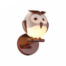 Applique murale LED en forme de hibou Cartoon