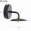 Applique LED avec abat-jour en metal
