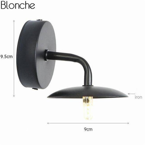 Applique LED avec abat-jour en metal - vue 6 sur 9