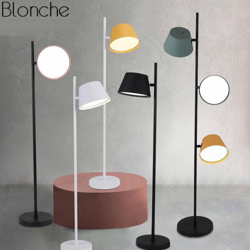 Lampadaire design moderne coloré à LED - vue 6 sur 10
