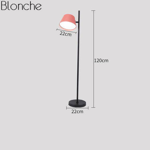 Lampadaire design moderne coloré à LED - vue 6 sur 10