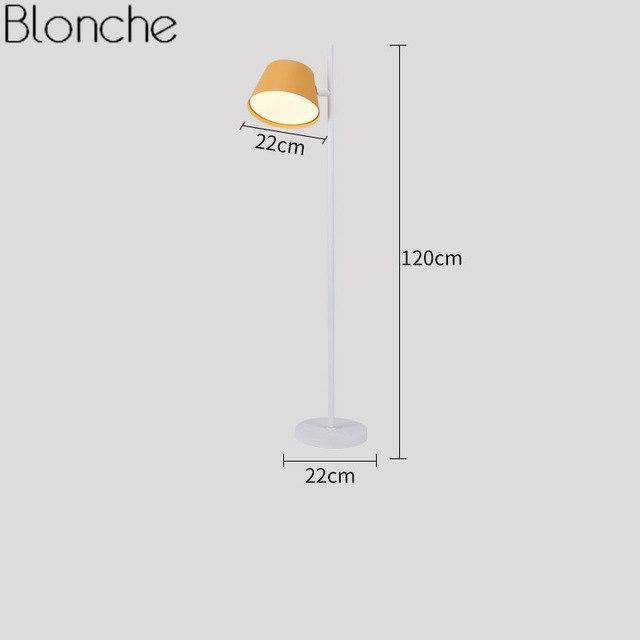 Lampadaire design moderne coloré à LED - vue 9 sur 10
