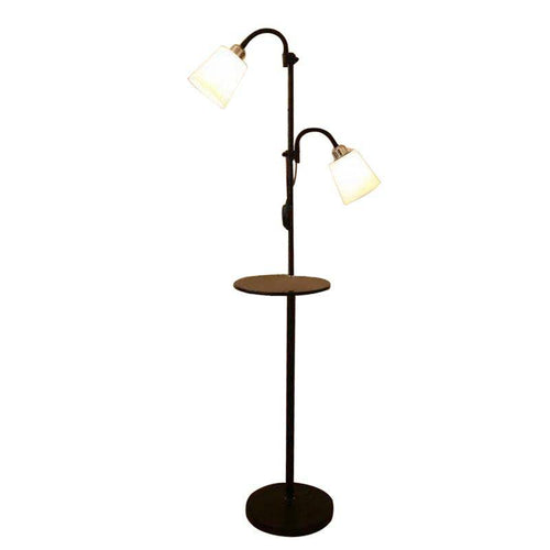 Lampadaire moderne à deux lampes ajustables - vue 3 sur 4