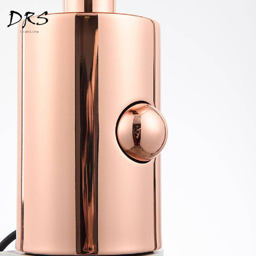 Lampe à poser design en PVC rose gold Melt - vue 6 sur 7