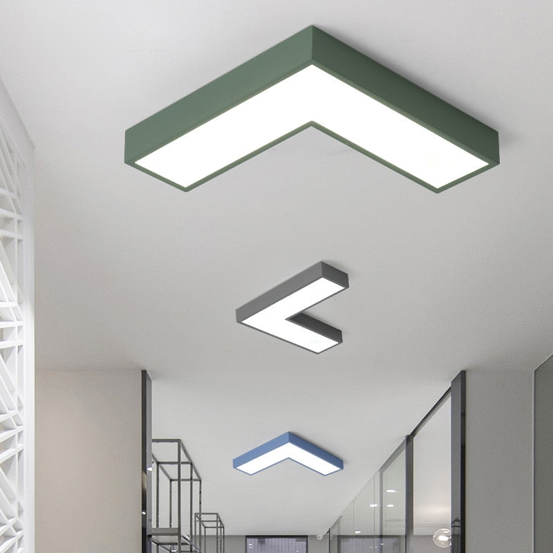 Plafonnier design LED angle droit Arrow - vue 2 sur 13