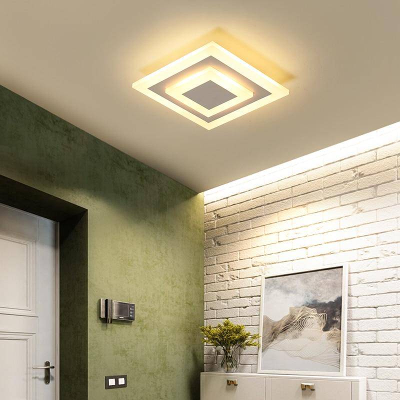 Plafonnier carré LED Dormitorio - vue 3 sur 6