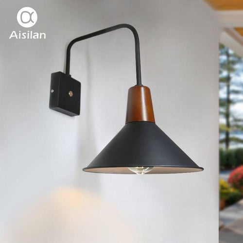 Applique murale design ajustable avec abat-jour en métal noir - vue 3 sur 5