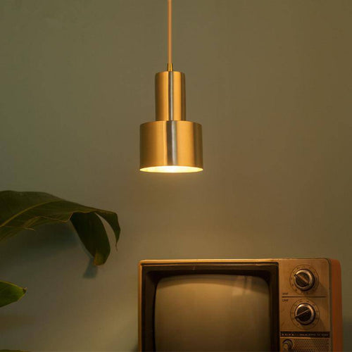 Suspension design LED doré Luxury - vue 4 sur 5