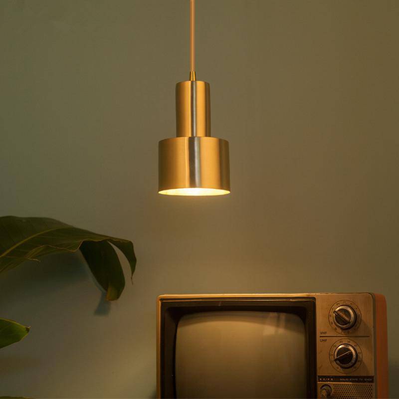 Suspension design LED doré Luxury - vue 4 sur 5