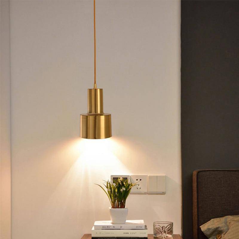 Suspension design LED doré Luxury - vue 2 sur 5
