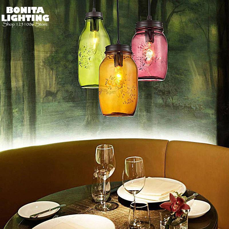 Suspension design grosse bouteille en verre Jar - vue 3 sur 5