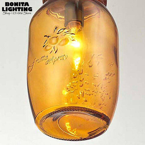 Suspension design grosse bouteille en verre Jar - vue 5 sur 5