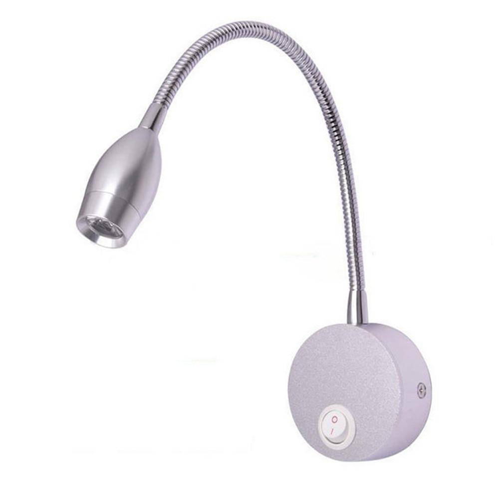 Applique lampe LED dirigeable avec interrupteur - vue 2 sur 3