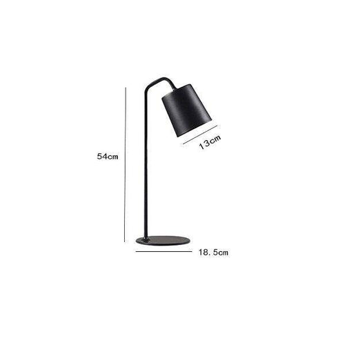 Lampe de bureau moderne à LED avec abat-jour en métal coloré Study - vue 9 sur 8