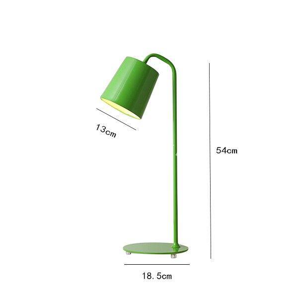 Lampe de bureau moderne à LED avec abat-jour en métal coloré Study - vue 6 sur 8