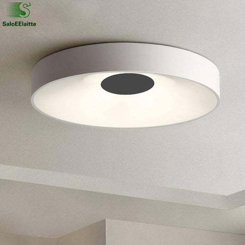 Plafonnier design LED rond et creux Concave - vue 4 sur 7