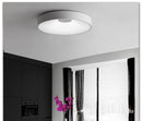 Plafonnier design LED rond et creux Concave