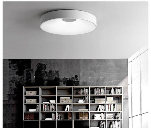 Plafonnier design LED rond et creux Concave - vue 2 sur 7
