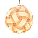 Suspension design LED en boule blanche style Millenium