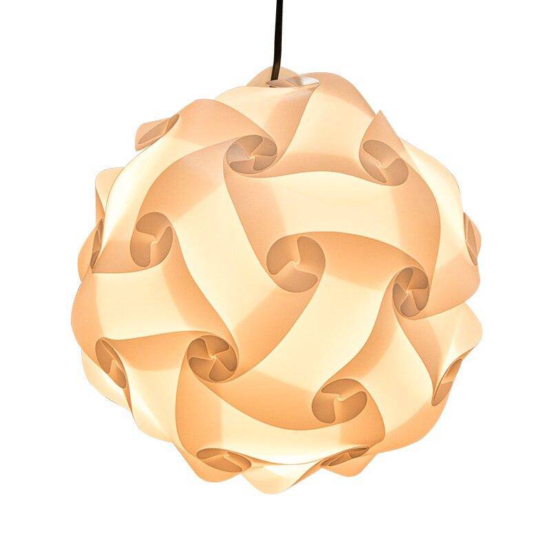 Suspension design LED en boule blanche style Millenium - vue 4 sur 4