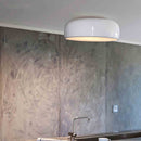Plafonnier design arrondi LED laqué Round