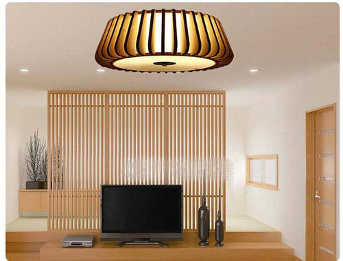 Lustre design en bambou Chandel - vue 7 sur 7