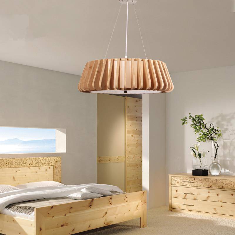 Lustre design en bambou Chandel - vue 3 sur 7