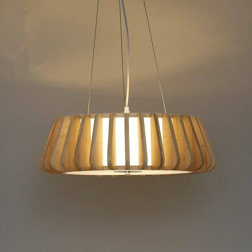 Lustre design en bambou Chandel - vue 6 sur 7