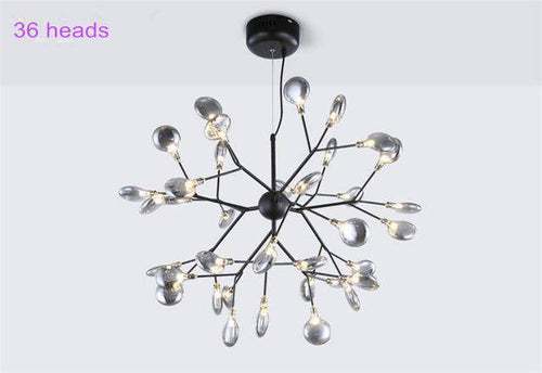 Lustre design LED arbre à branches Leaf - vue 12 sur 12