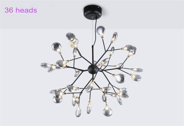 Lustre design LED arbre à branches Leaf - vue 11 sur 12