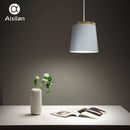 Suspension design bois et métal blanc Aisilan