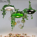 Suspension moderne arrondie pour plante Pot