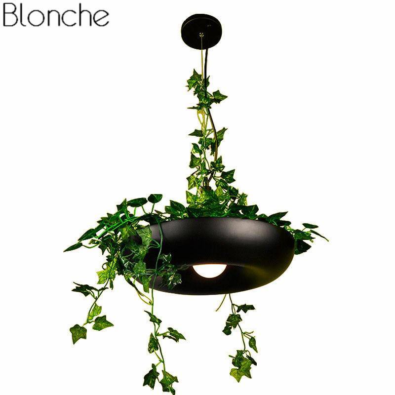 Suspension moderne arrondie pour plante Pot - vue 8 sur 8
