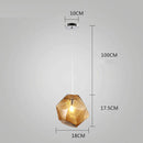 Suspension design en cristal Colorful