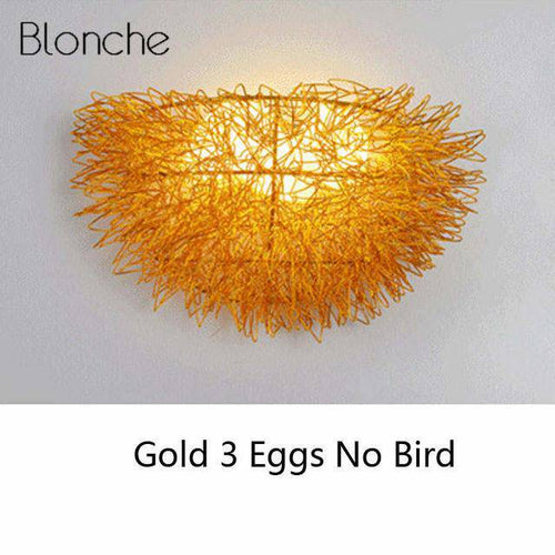 Applique LED en forme de nid d'oiseaux - vue 8 sur 8