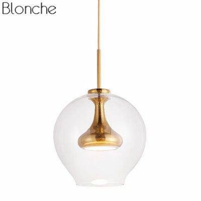 Suspension design en verre arrondi à LED Glass - vue 9 sur 9
