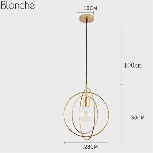 Suspension LED à plusieurs formes ajustables - vue 6 sur 14
