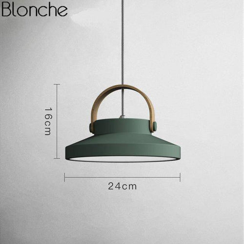 Suspension design LED en bois et métal Moderna - vue 7 sur 21