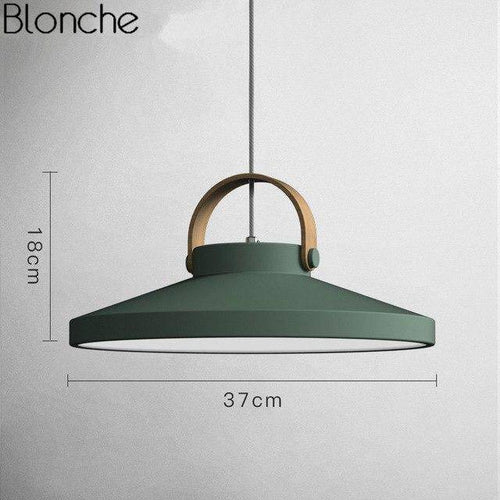 Suspension design LED en bois et métal Moderna - vue 16 sur 21