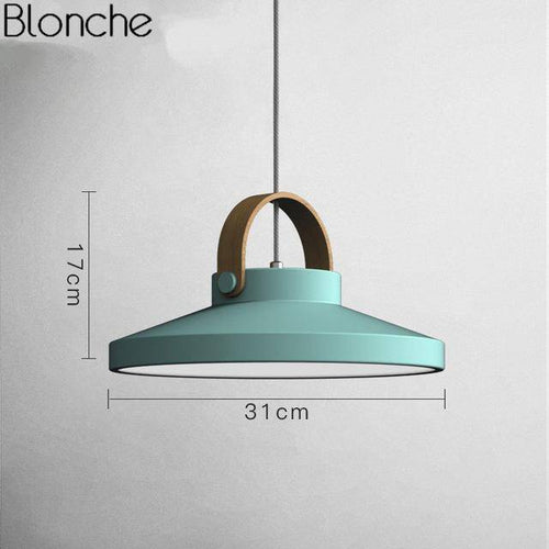 Suspension design LED en bois et métal Moderna - vue 5 sur 21