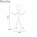 Lampadaire bonhomme moderne à LED
