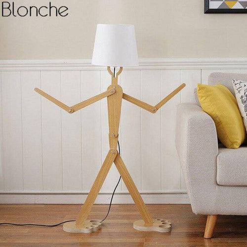 Lampadaire bonhomme moderne à LED - vue 5 sur 5