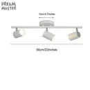 Barre spots LEDs ajustables moderne