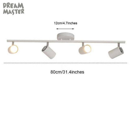 Barre spots LEDs ajustables moderne - vue 14 sur 17